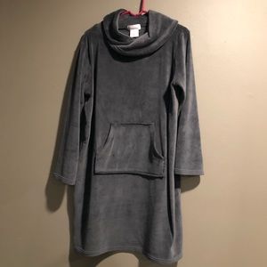 Softies Plush Cowl Neck Snuggle Lounger, L/XL